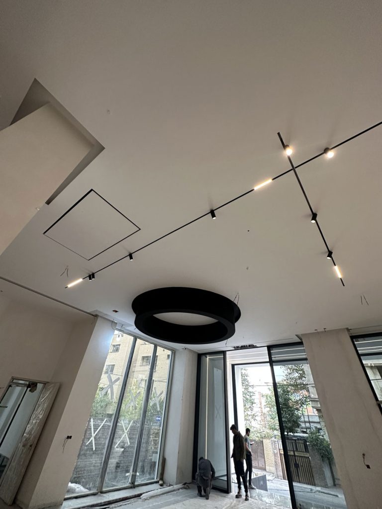 اجرای نورپردازی داخلی سقف