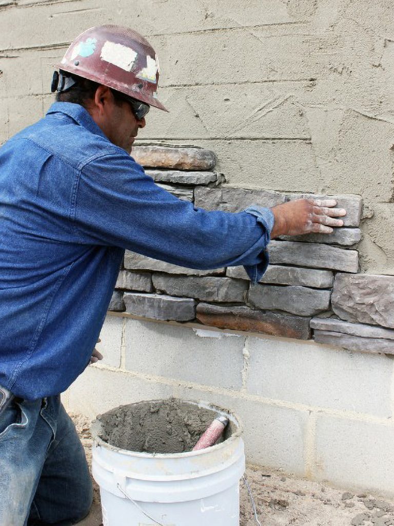 اجرای پروژه سنگ کاری ساختمان